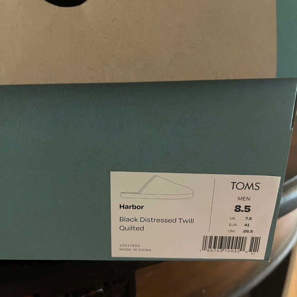 TOMS Camouflage Quilted Slip-Ons